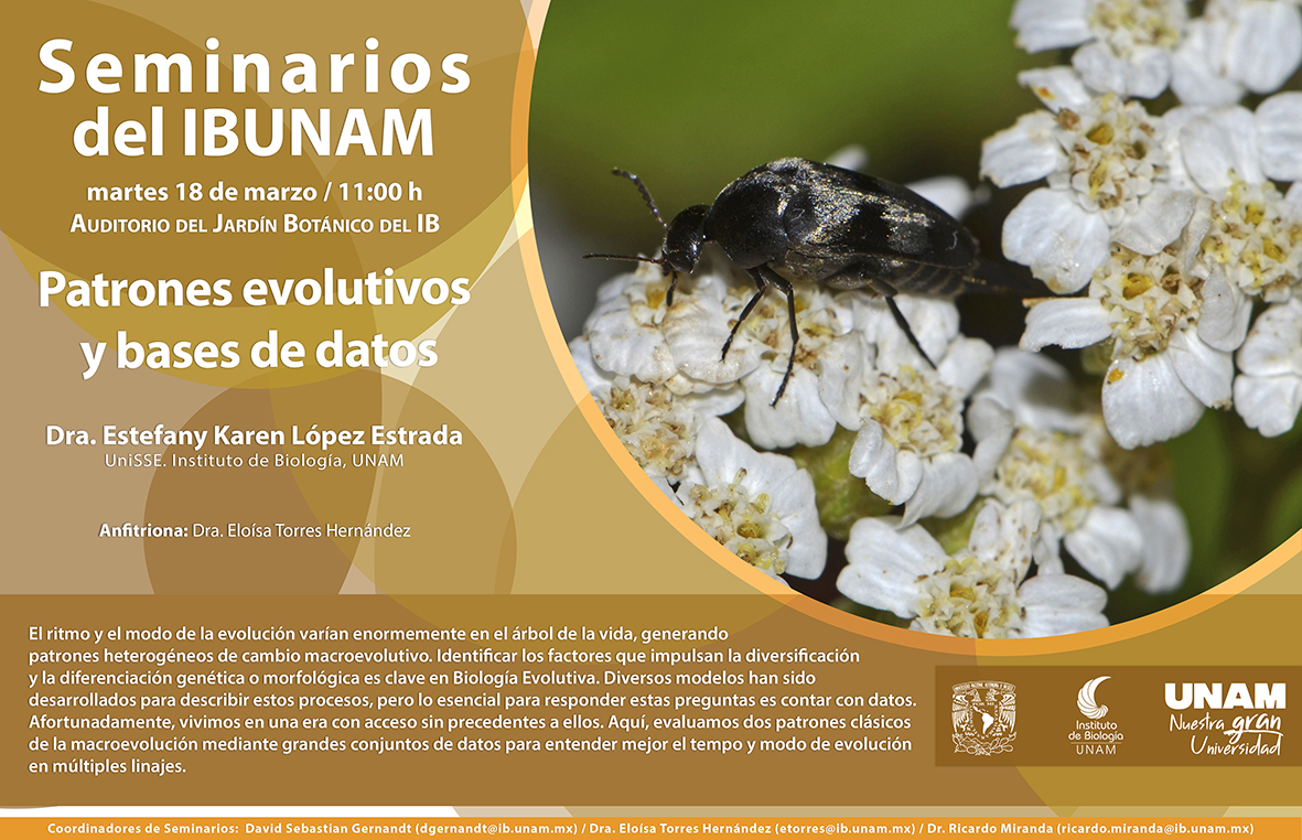 Seminarios del IBUNAM - Instituto de Biología, UNAM