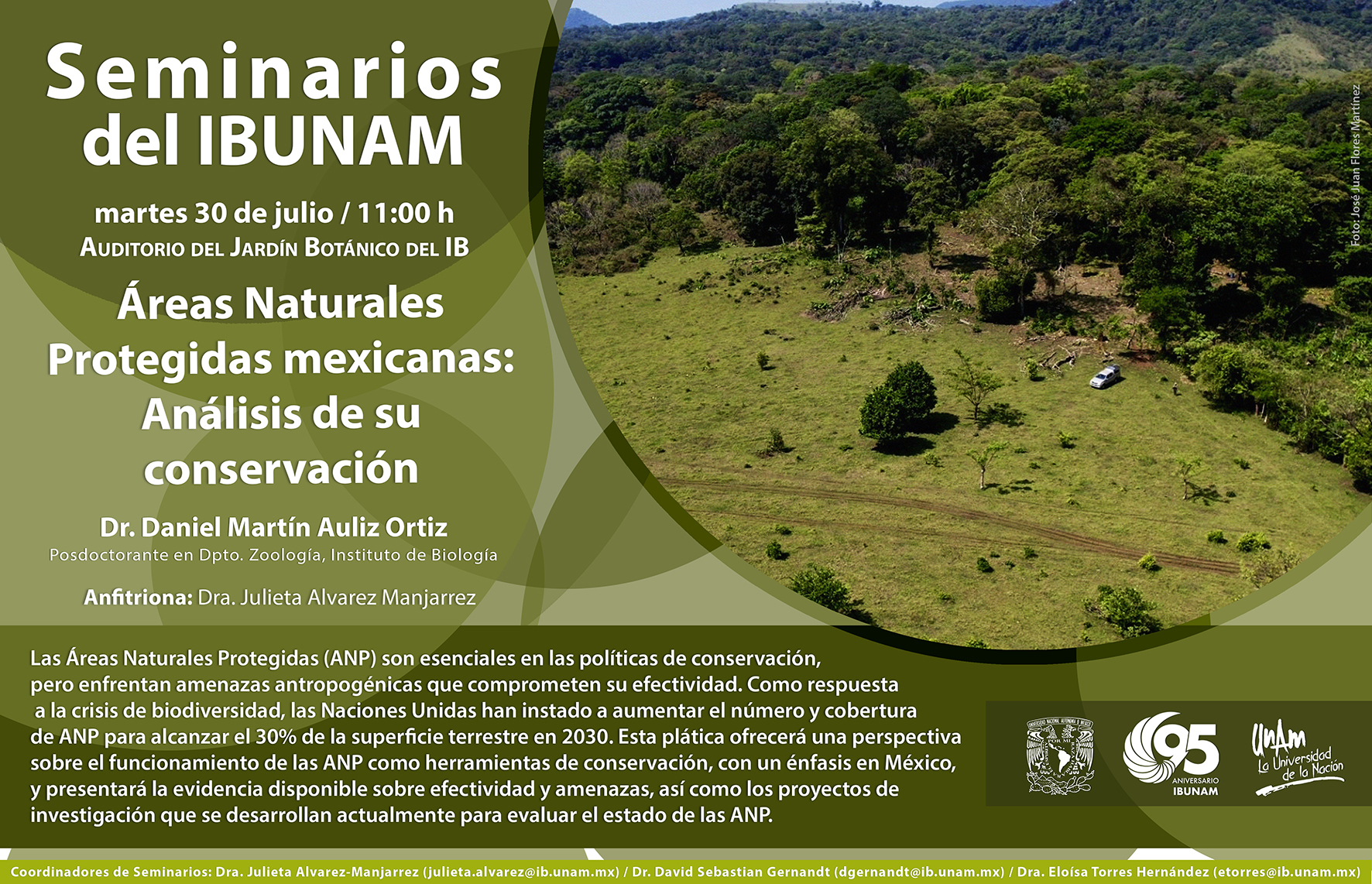 Seminarios del IBUNAM - Instituto de Biología, UNAM