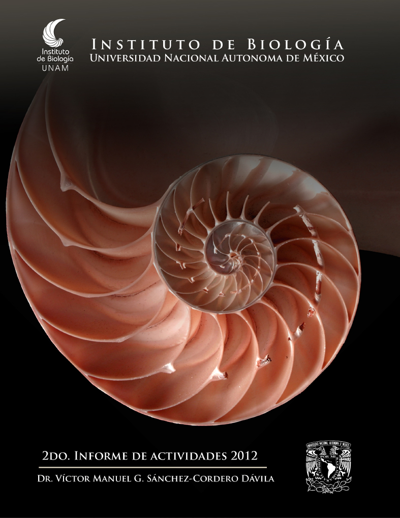 Informe 2012 - Instituto de Biología, UNAM