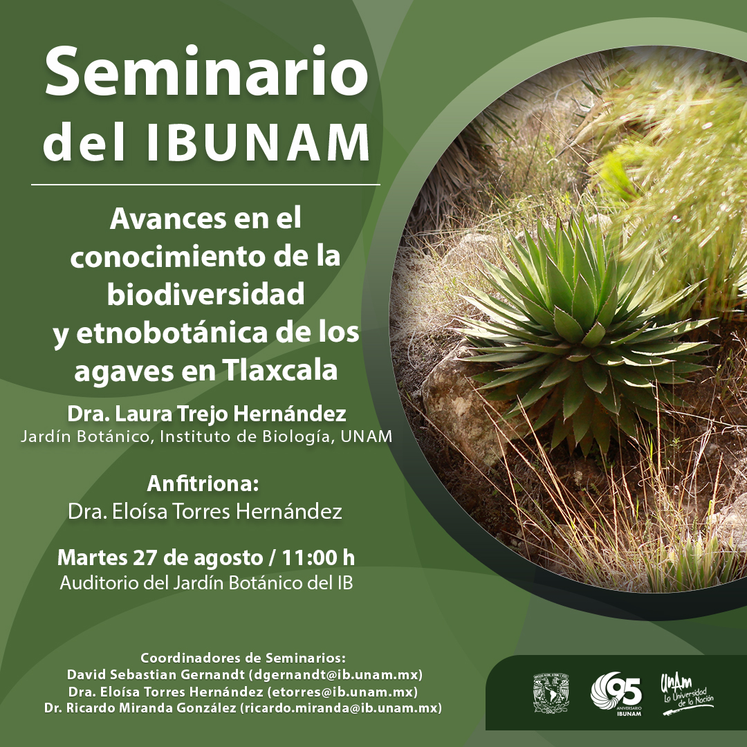 Avances en el conocimiento de la biodiversidad  y etnobotánica de los agaves en Tlaxcala - Instituto de Biología, UNAM